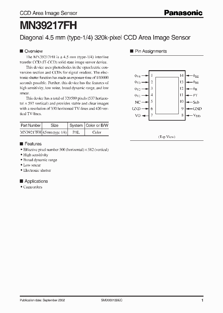 MN39217FH_412288.PDF Datasheet