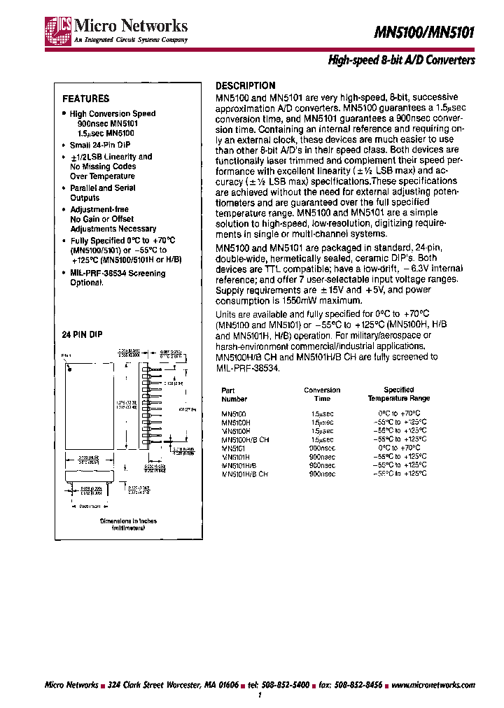 MN5101_423484.PDF Datasheet