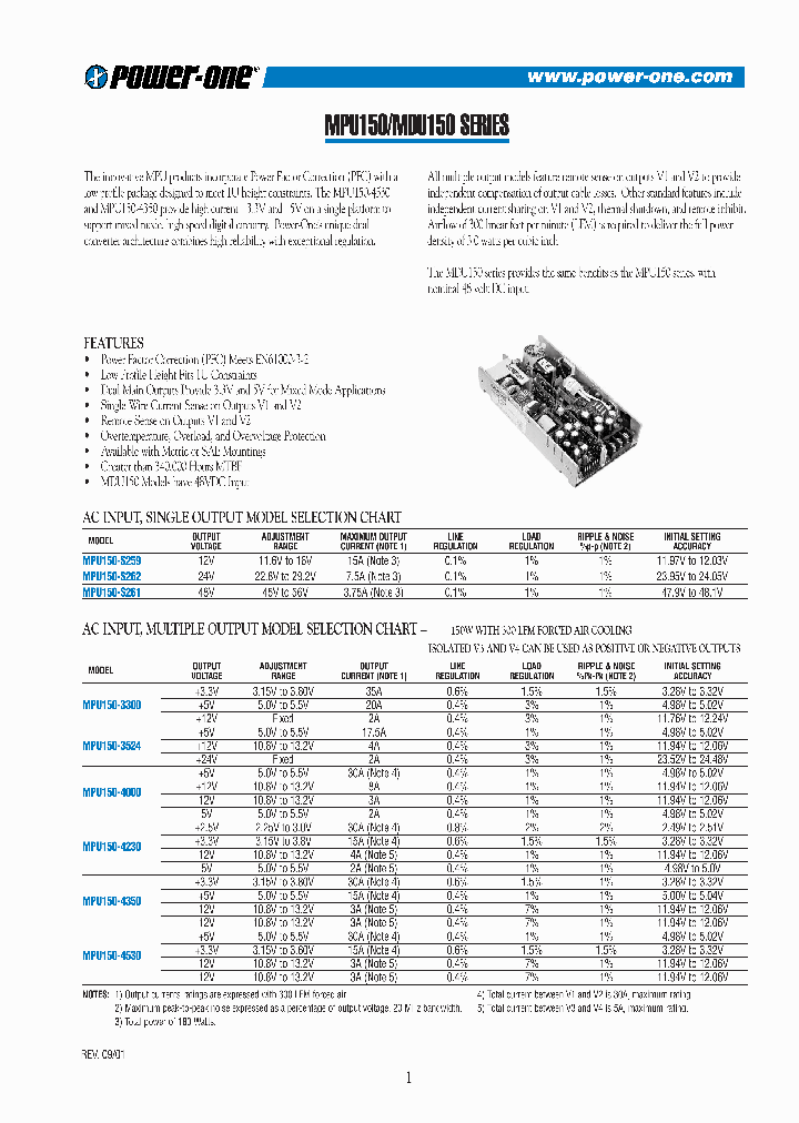 MPU150-4230_416917.PDF Datasheet