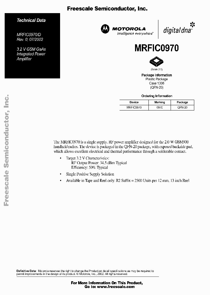 MRFIC0970_409033.PDF Datasheet