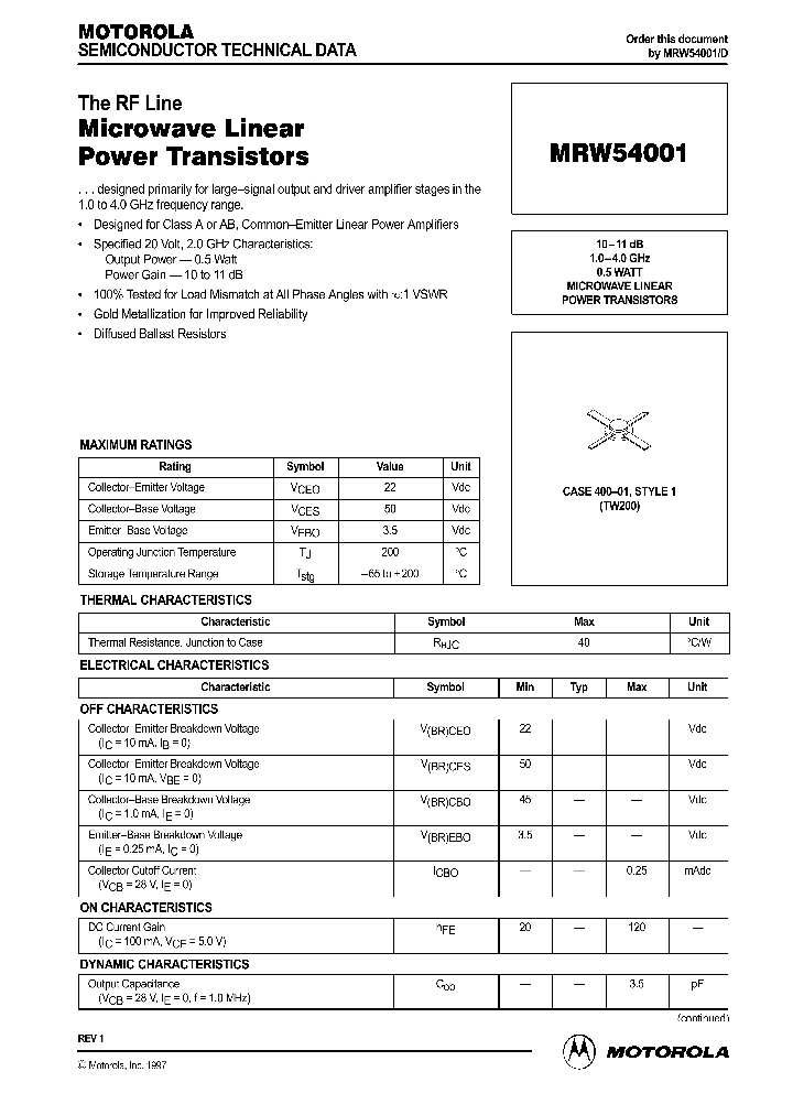 MRW54001_434511.PDF Datasheet