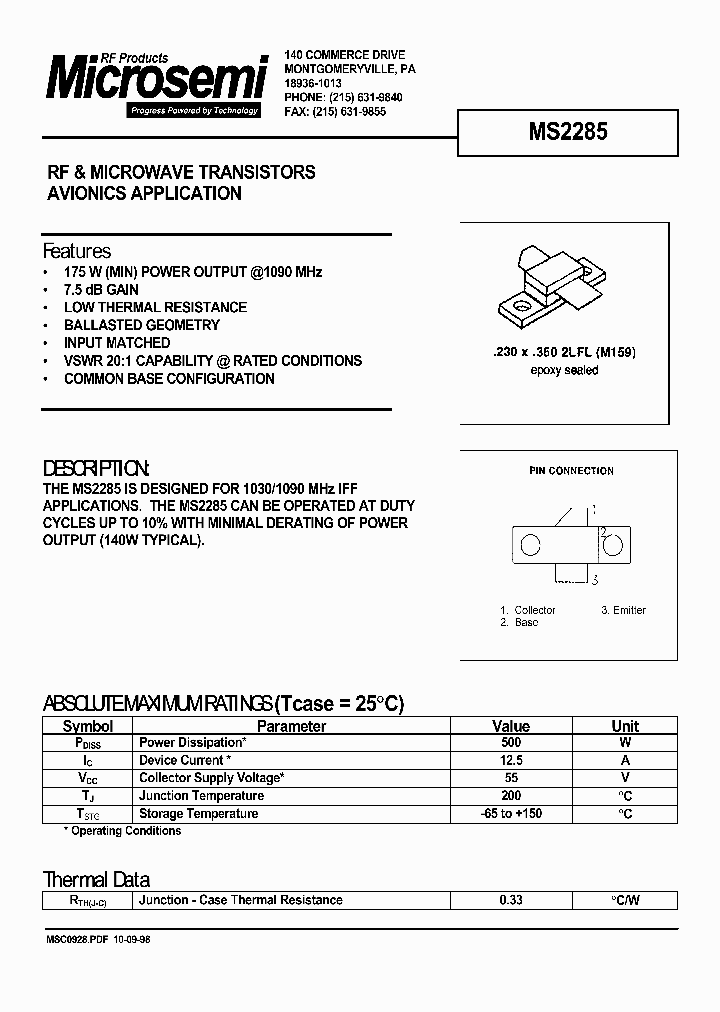 MS2285_416606.PDF Datasheet