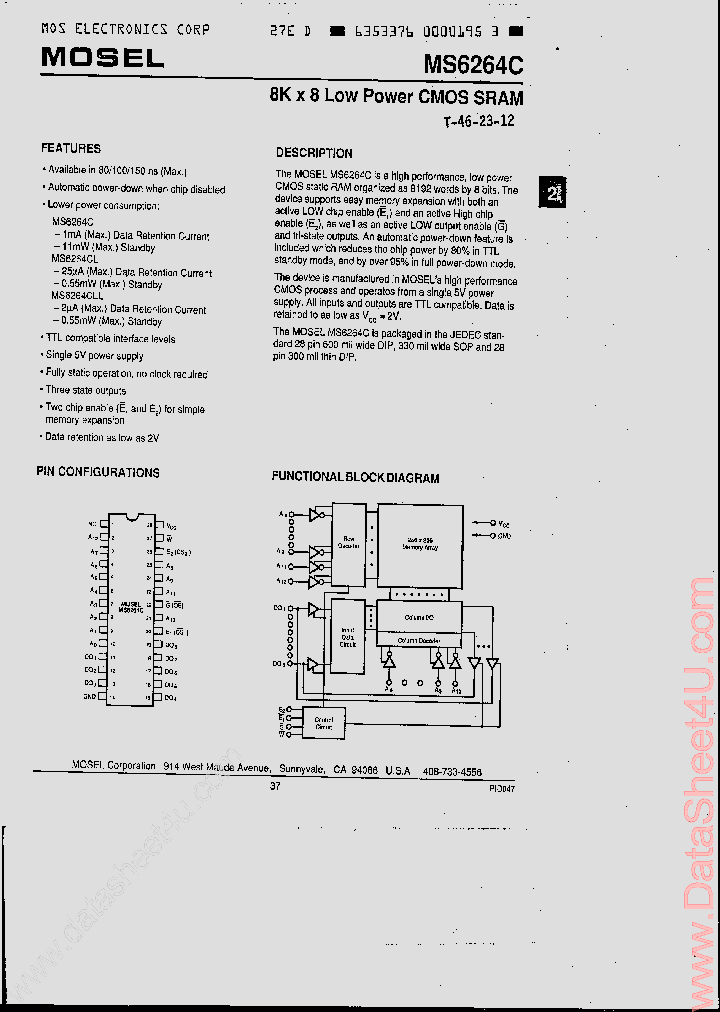 MS6264C_395002.PDF Datasheet
