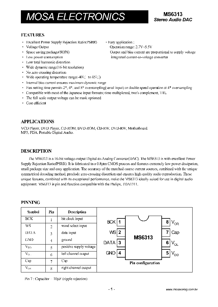 MS6313_397774.PDF Datasheet