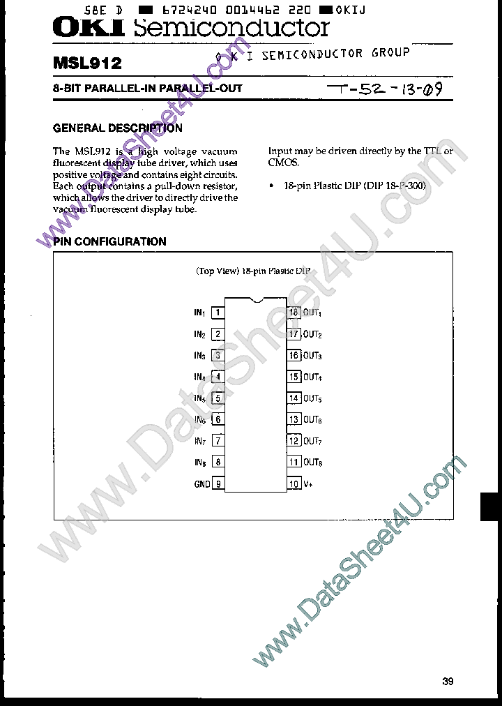 MSL912_406736.PDF Datasheet