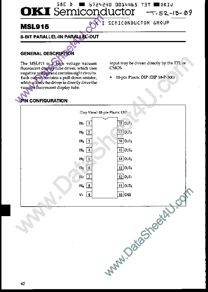 MSL915_393422.PDF Datasheet