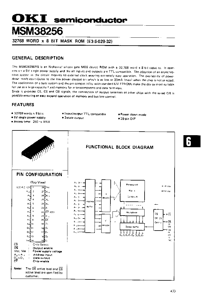 MSM38256_402263.PDF Datasheet