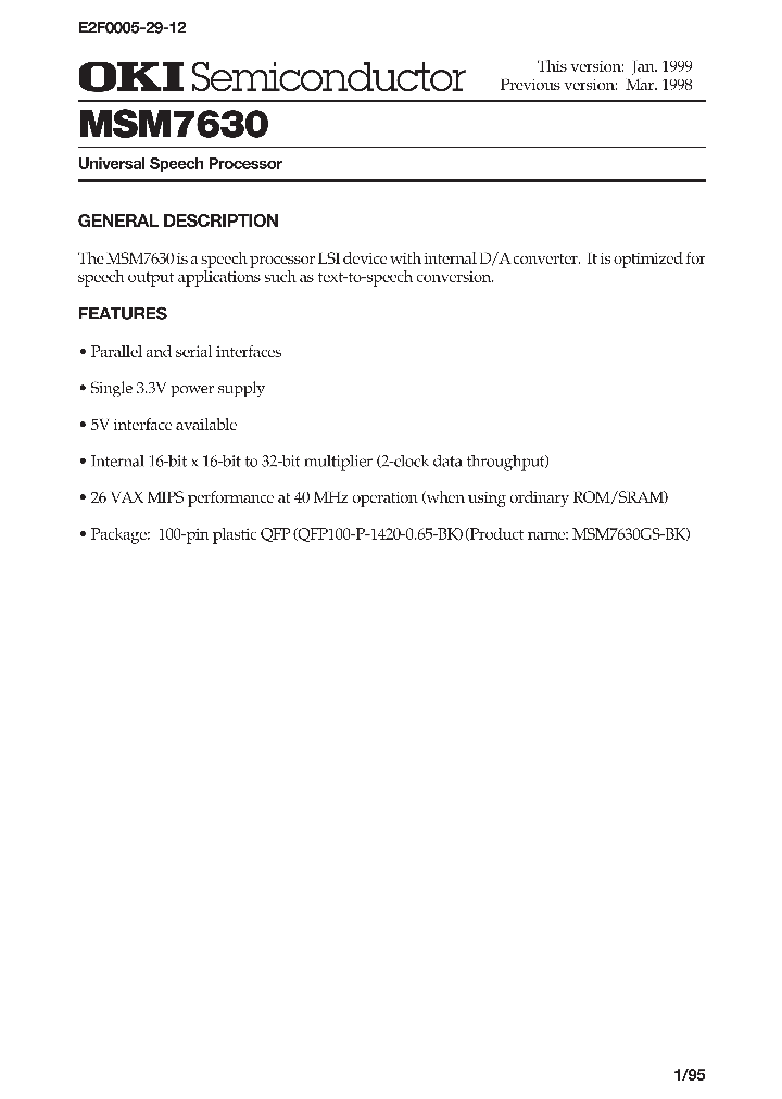 MSM7630_413411.PDF Datasheet