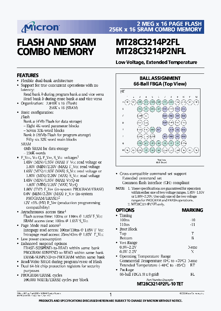 MT28C3214P2FL_426845.PDF Datasheet