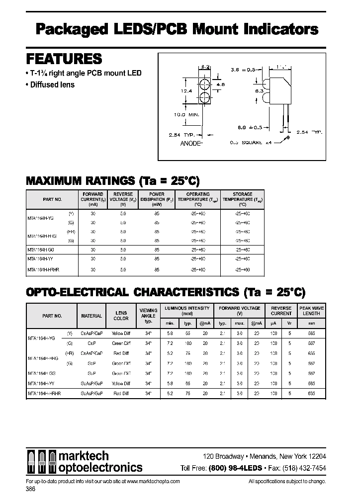 MTA1164H-YY_417396.PDF Datasheet