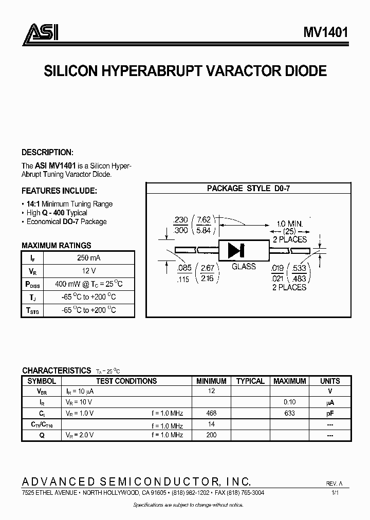 MV1401_412358.PDF Datasheet
