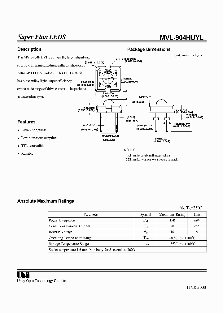 MVL-904HUYL_387628.PDF Datasheet