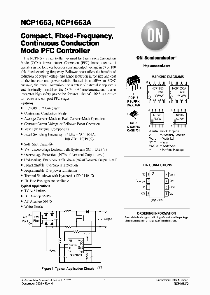 NCP1653_427012.PDF Datasheet