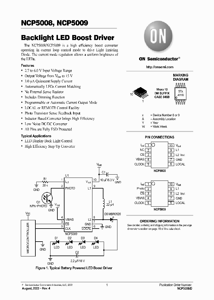 NCP5008_422609.PDF Datasheet