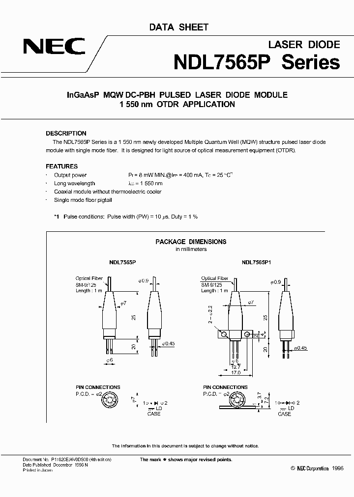 NDL7565P_410871.PDF Datasheet