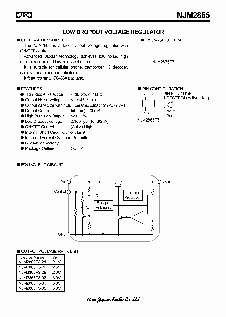 NJM2865_387441.PDF Datasheet