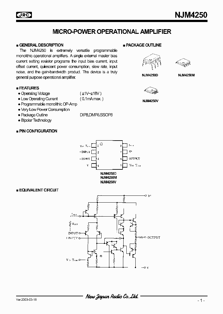 NJM4250_395978.PDF Datasheet