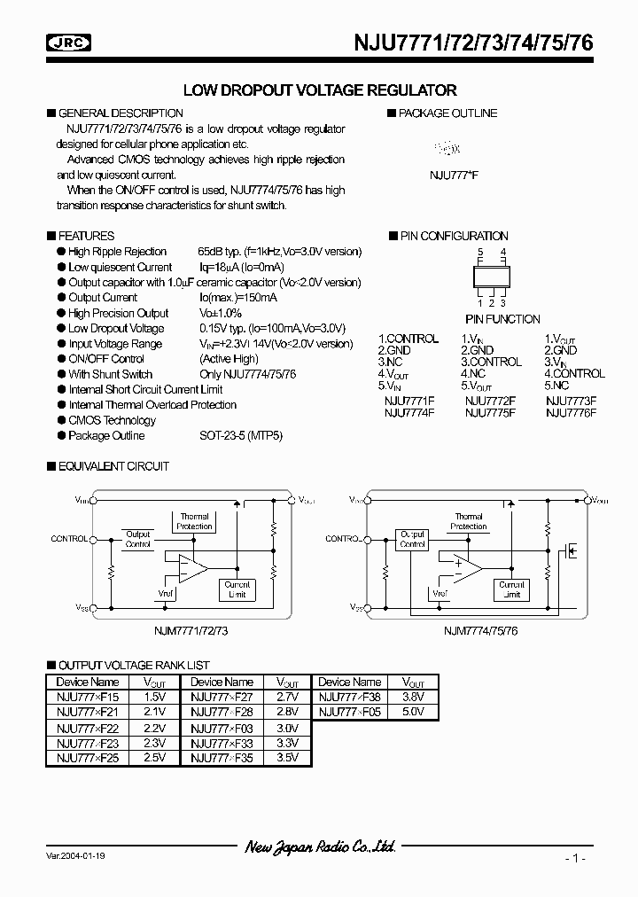 NJU7774F_416430.PDF Datasheet