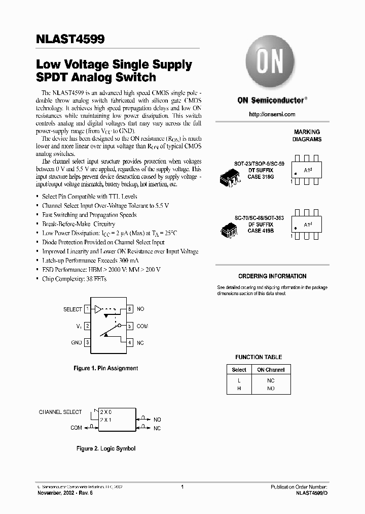 NLAST4599_77574.PDF Datasheet