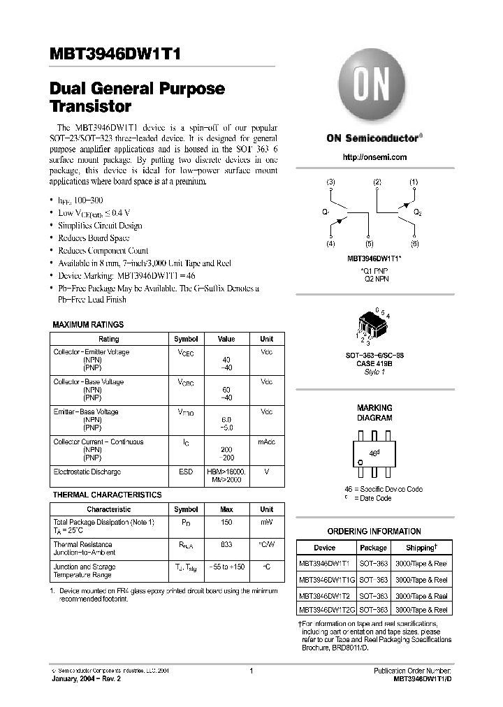 NST3946DW1T1_406374.PDF Datasheet