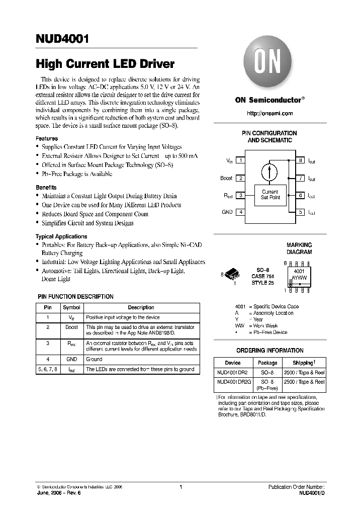 NUD4001DR2G_422392.PDF Datasheet