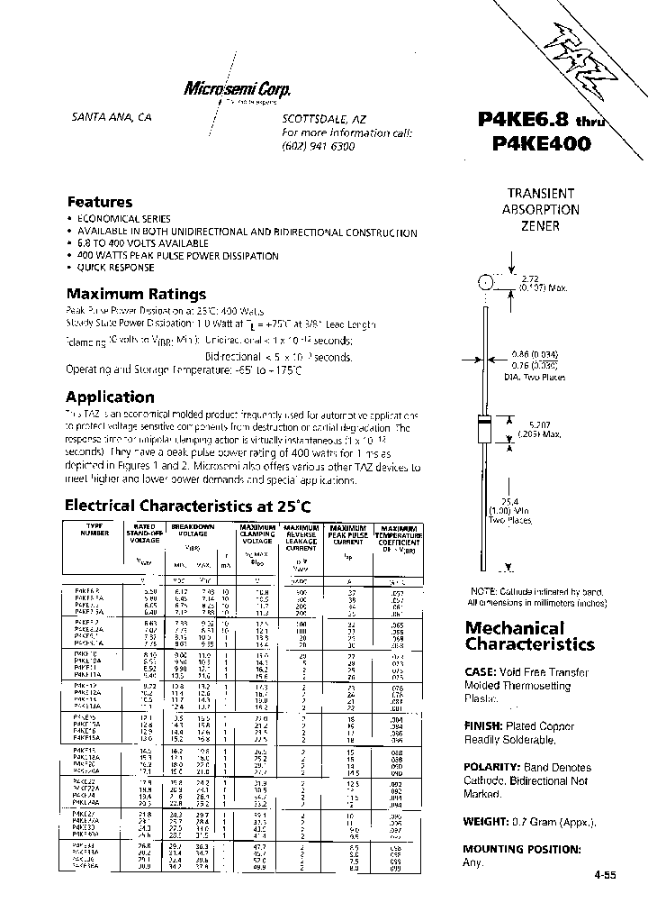 P4KE300A_414879.PDF Datasheet