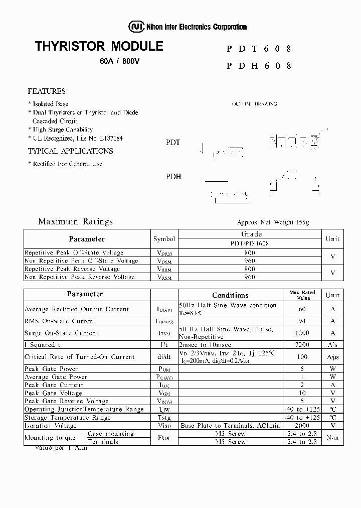 PDT608_413626.PDF Datasheet