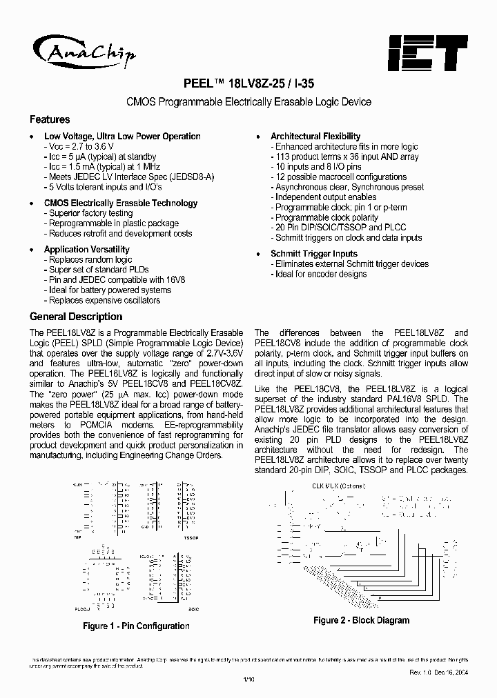 PEEL18LV8Z-25_419395.PDF Datasheet
