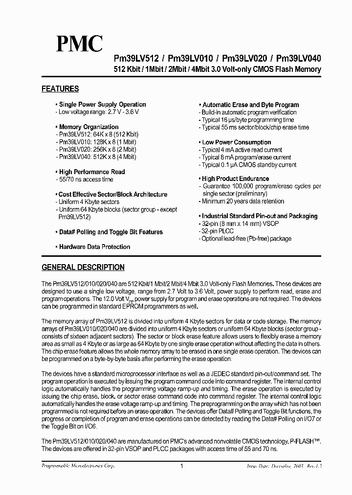 PM39LV512-70JCE_398023.PDF Datasheet