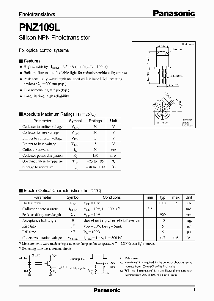 PNZ109L_407362.PDF Datasheet