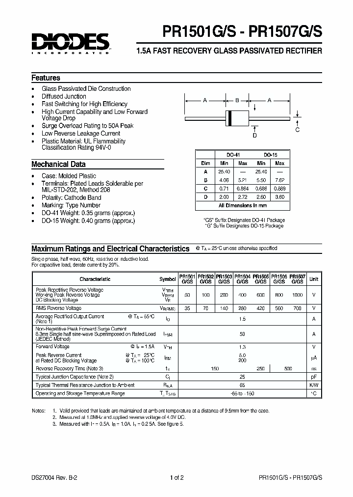 PR1503GS_421937.PDF Datasheet