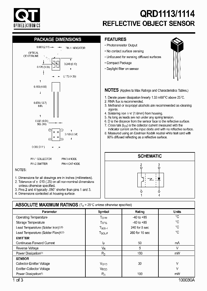QRD1114_428285.PDF Datasheet