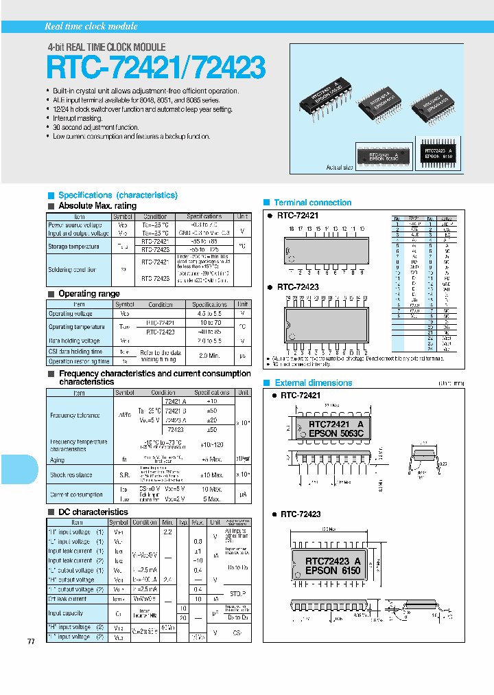 RTC-72421_398478.PDF Datasheet