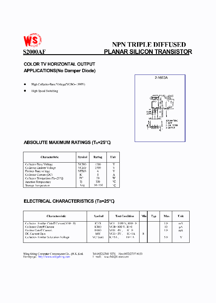S2000AF_427400.PDF Datasheet