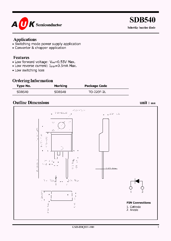 SDB540_397473.PDF Datasheet