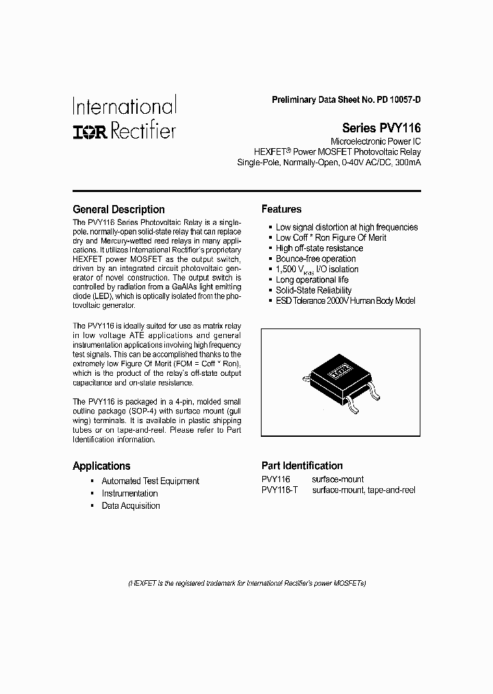 SERIESPVY116_410259.PDF Datasheet