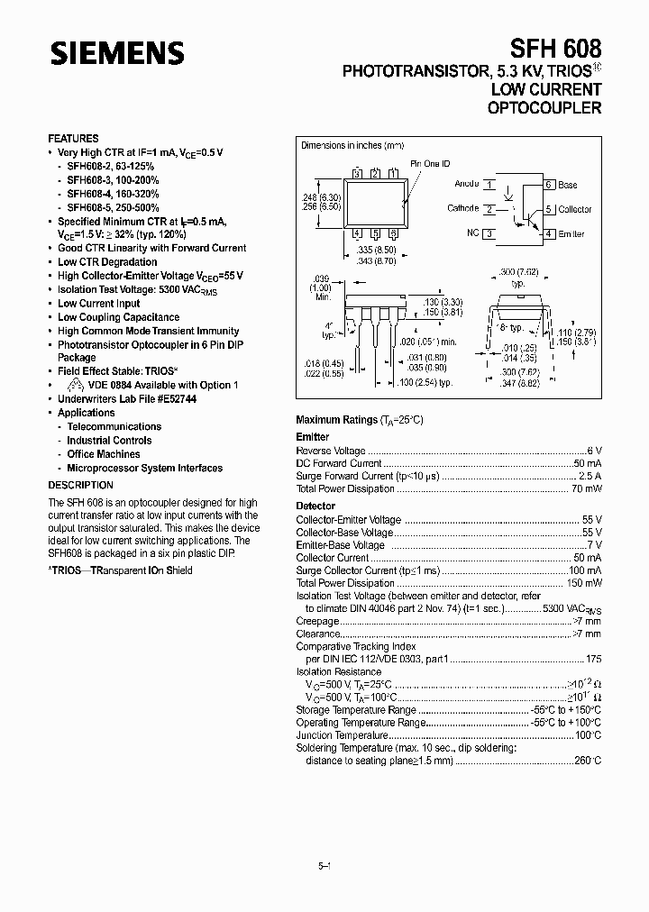 SFH608-5_396168.PDF Datasheet