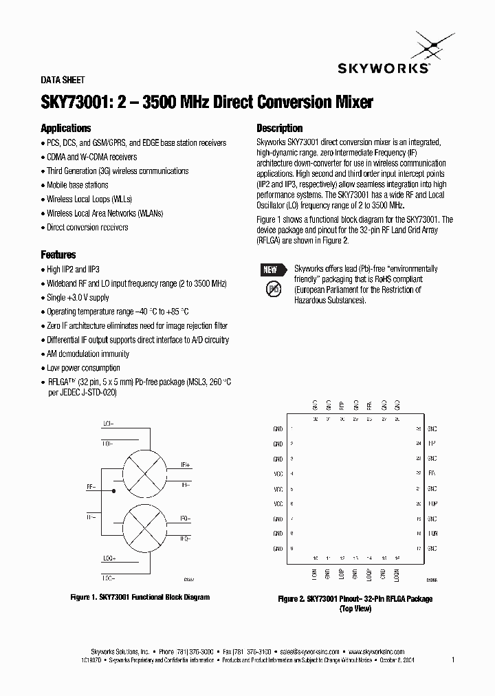 SKY73001-11_415380.PDF Datasheet