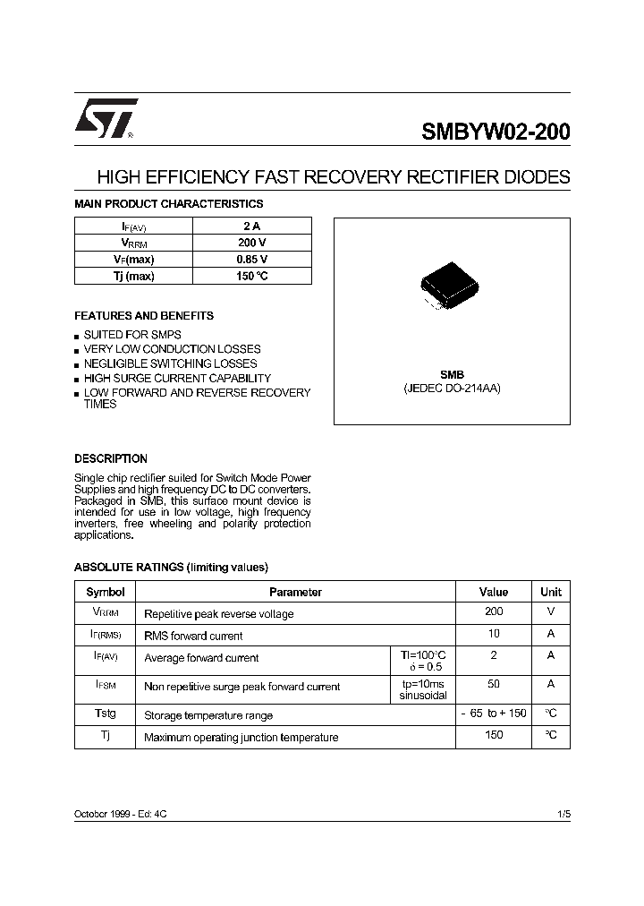SMBYW02_388211.PDF Datasheet