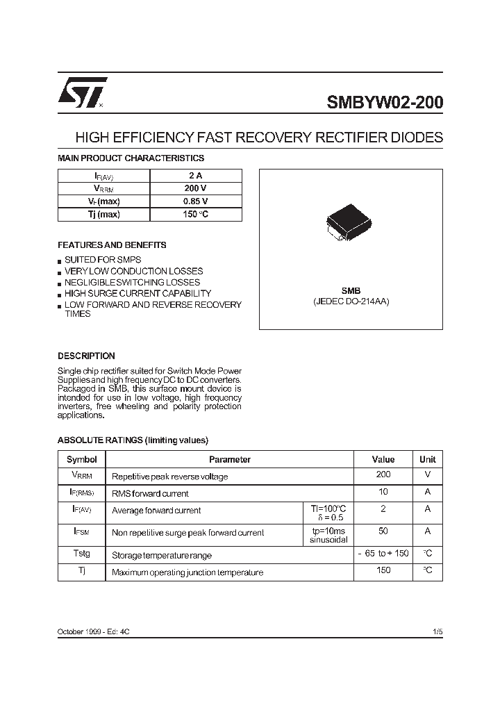 SMBYW02_409720.PDF Datasheet