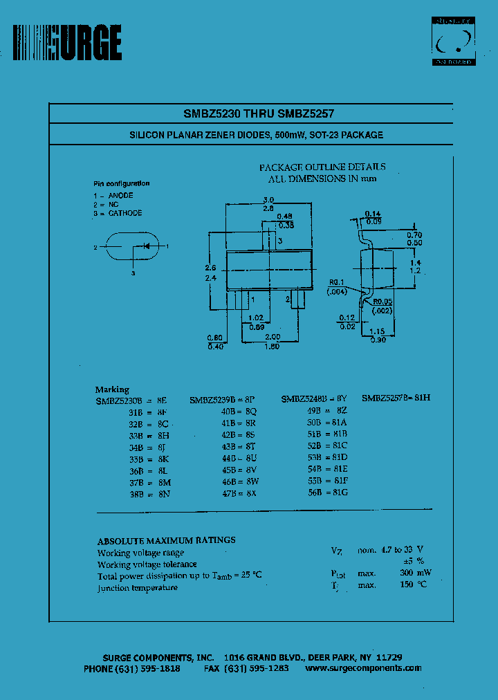 SMBZ5230_43399.PDF Datasheet