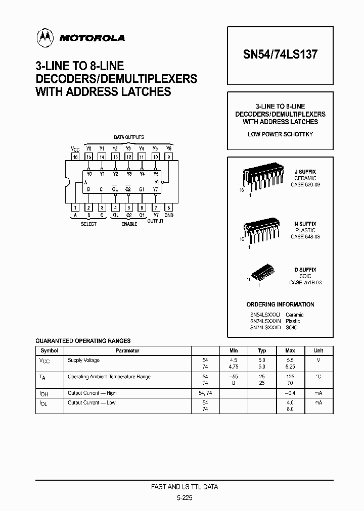 SN74LS137N_196181.PDF Datasheet