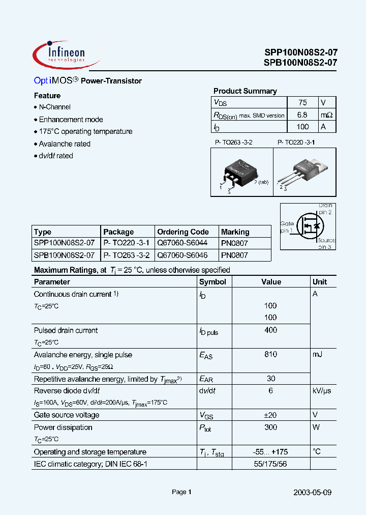 SPB100N08S2-07_394016.PDF Datasheet
