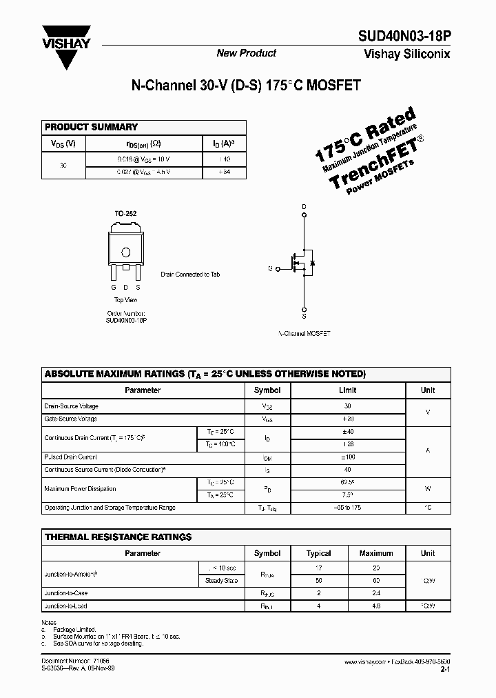 SUD40N03-18P_387759.PDF Datasheet
