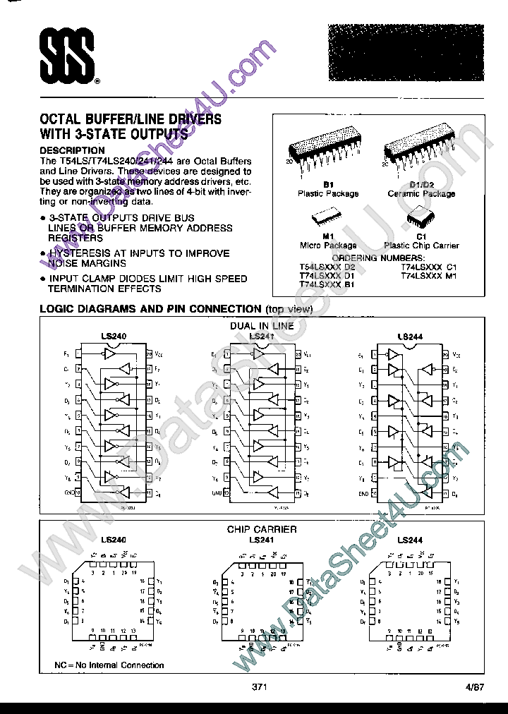 T74LS241_414814.PDF Datasheet