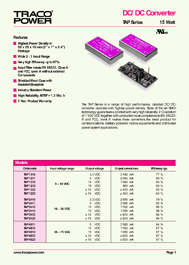 TAP1212_20826.PDF Datasheet