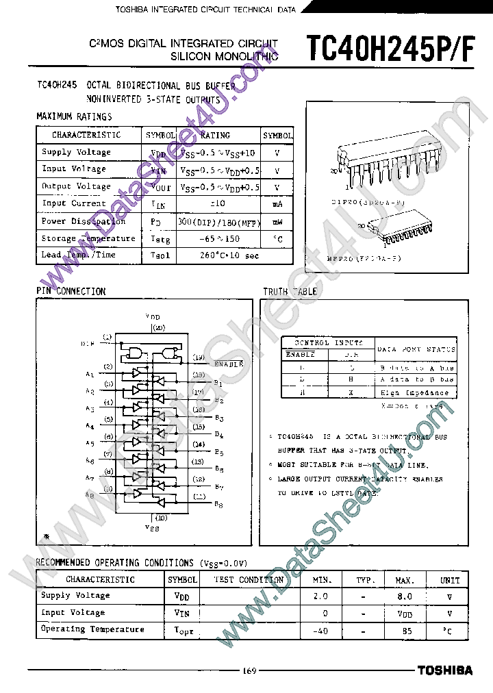 TC40H245_407289.PDF Datasheet