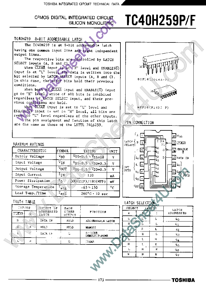 TC40H259_406834.PDF Datasheet