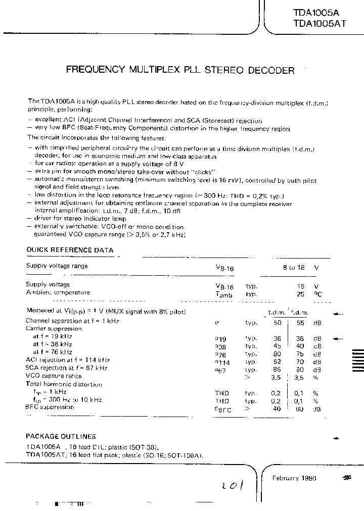 TDA1005AT_405103.PDF Datasheet