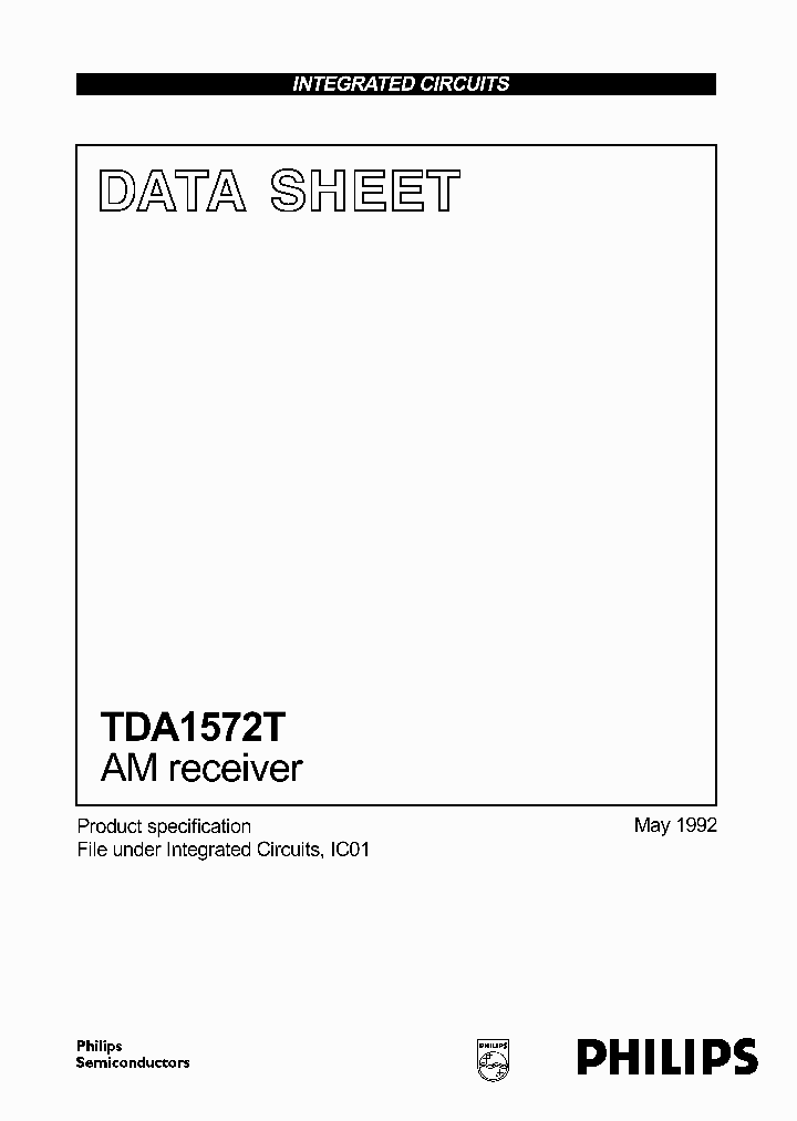 TDA1572T_409592.PDF Datasheet